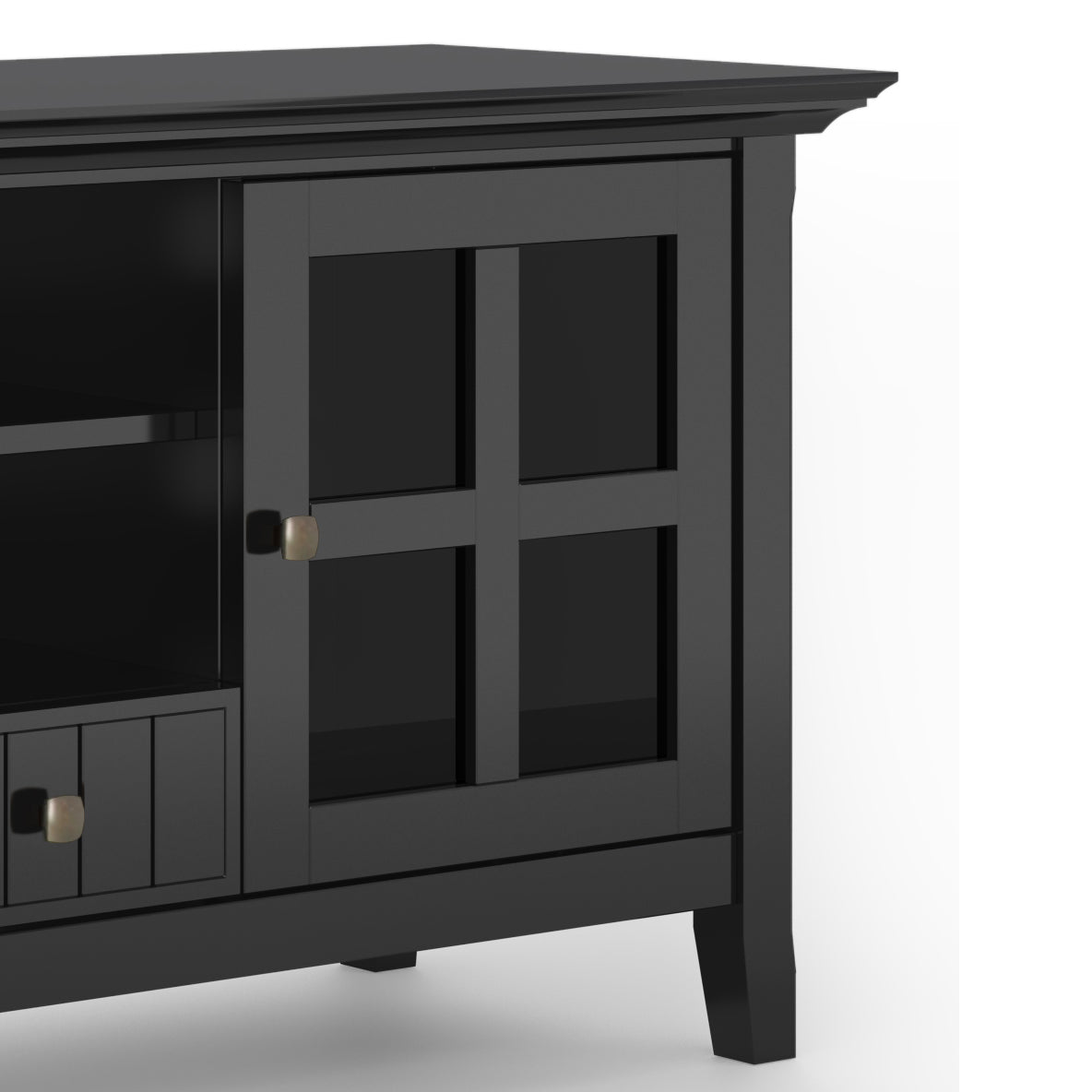 Acadian 60 Inch Wide Solid Wood TV Stand