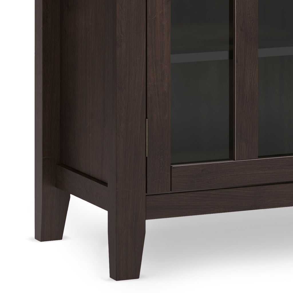 Artisan 53 Inch Wide Solid Wood Tall TV Stand