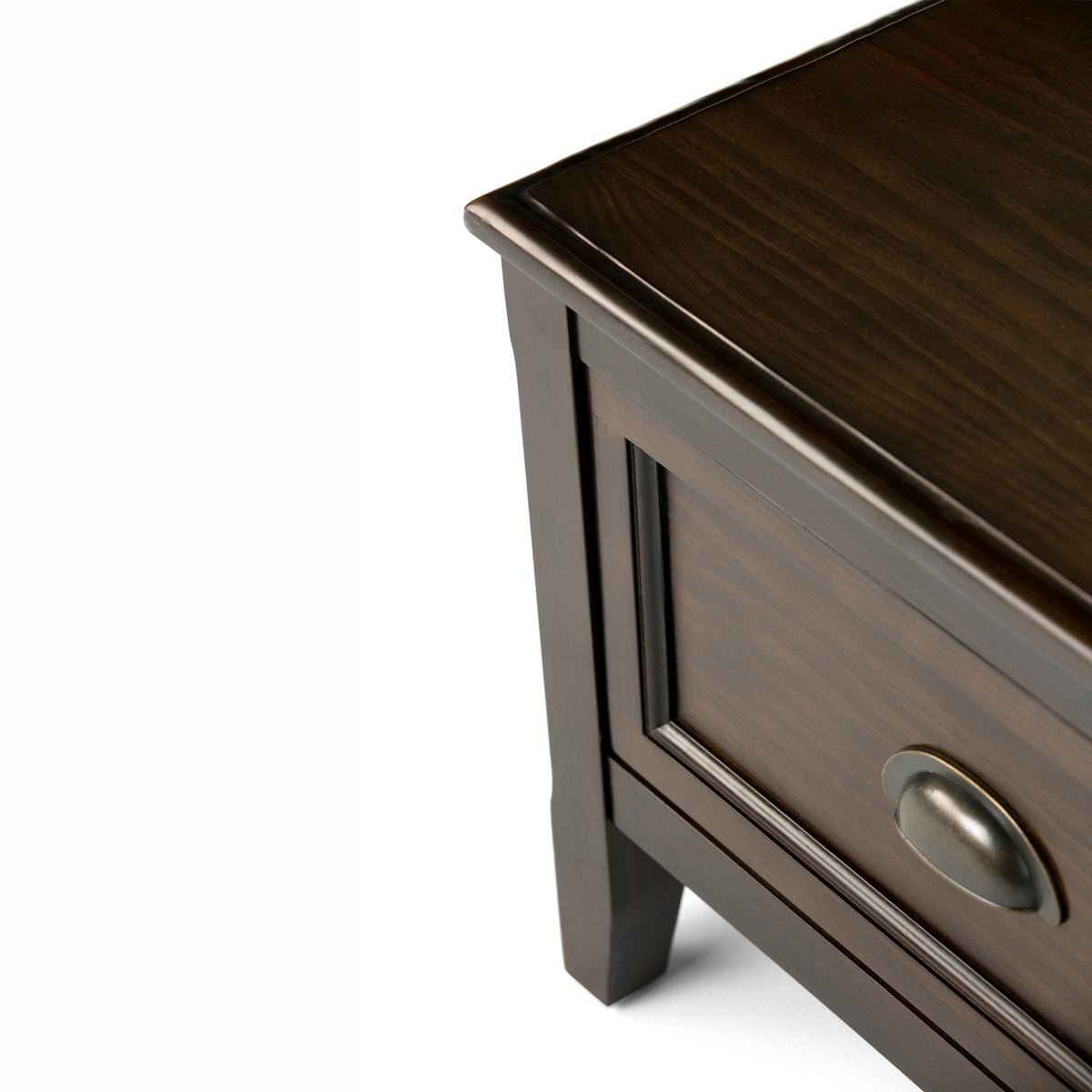 Burlington 42 Inch Wide Solid Wood Entryway Storage Bench with Drawers