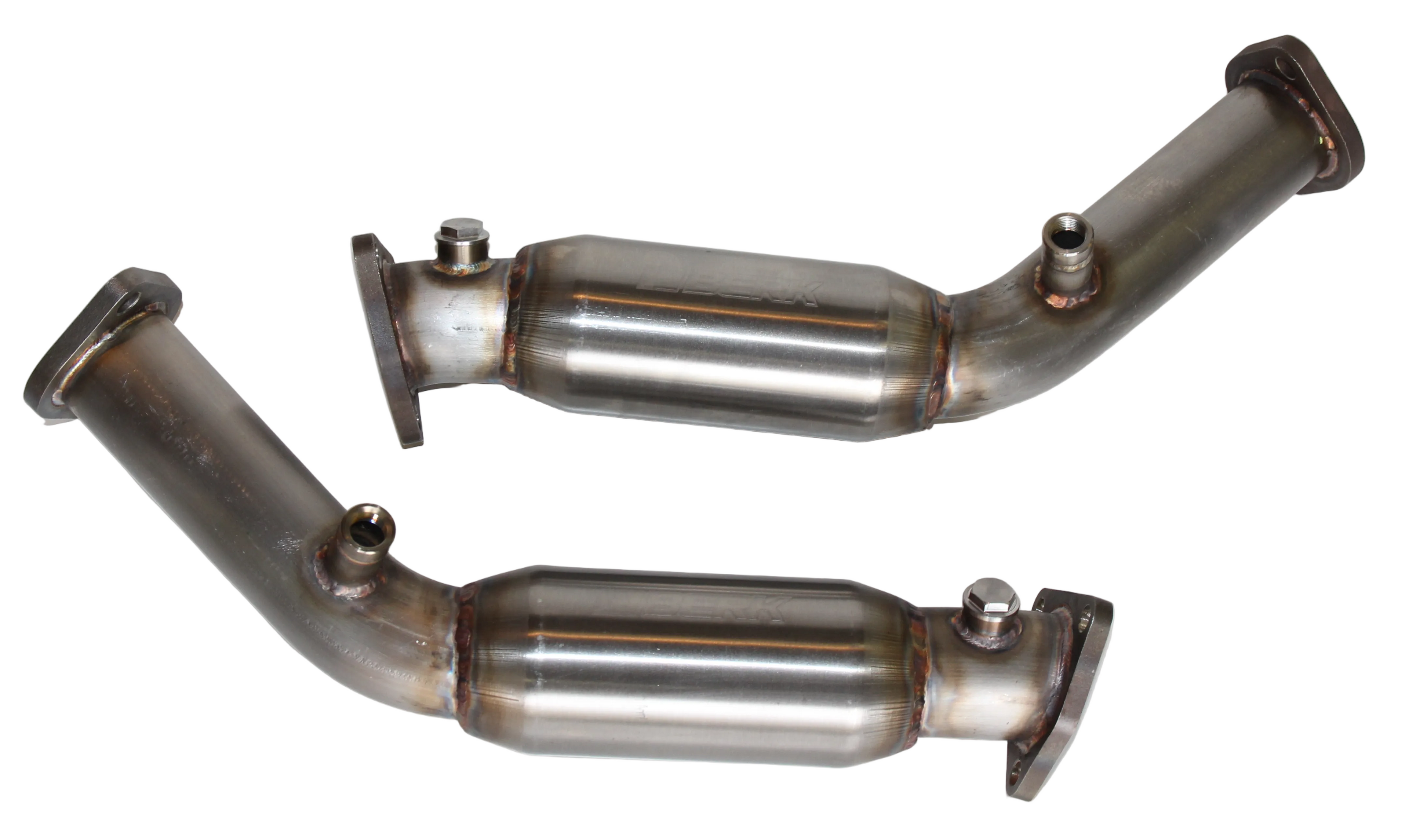 Berk Resonated Test Pipes with CEL Fix for 350Z 03–06 G35 03–07 VQ35DE