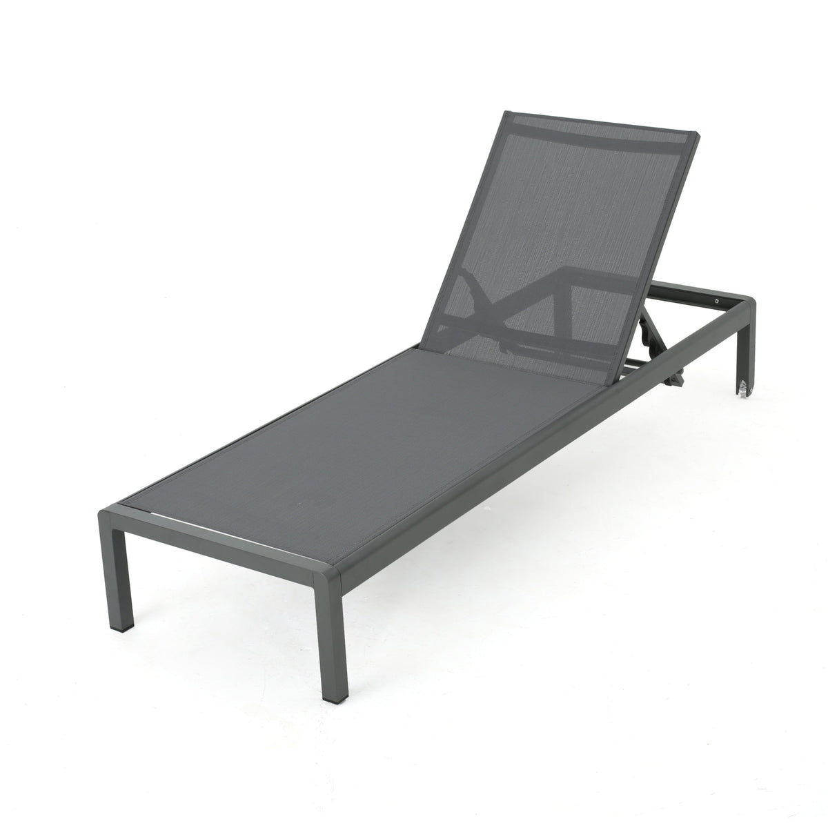 Cape Coral KD Chaise Lounge Grey (Set of 2)
