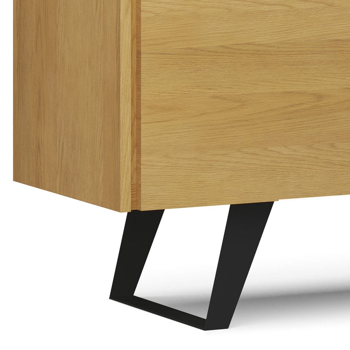 Lowry 63 Inch Wide Solid Wood TV Stand