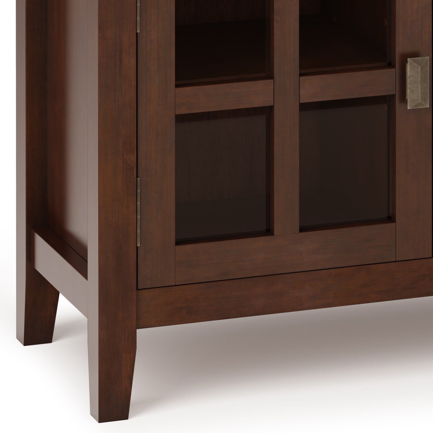 Artisan 48 Inch Wide Solid Wood TV Stand in Russet