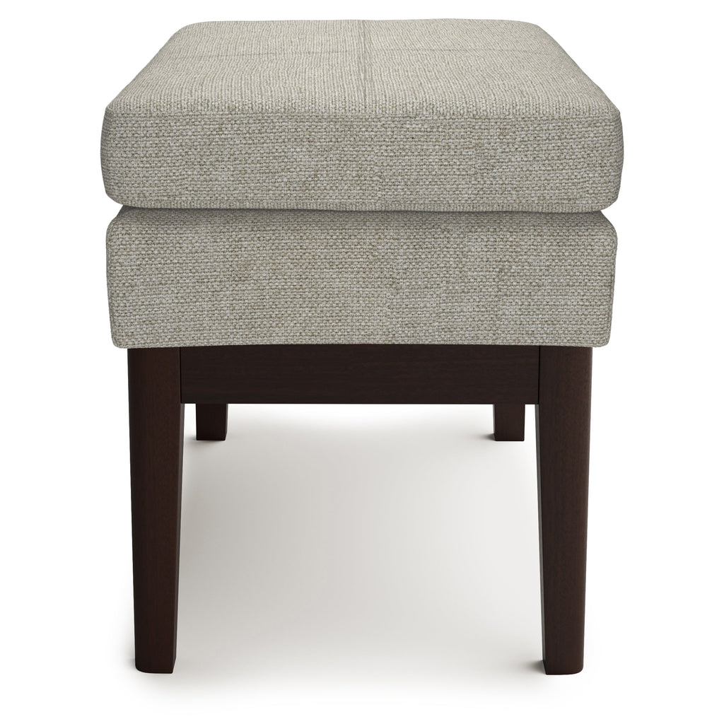 Carlson Small Ottoman Bench in Greige