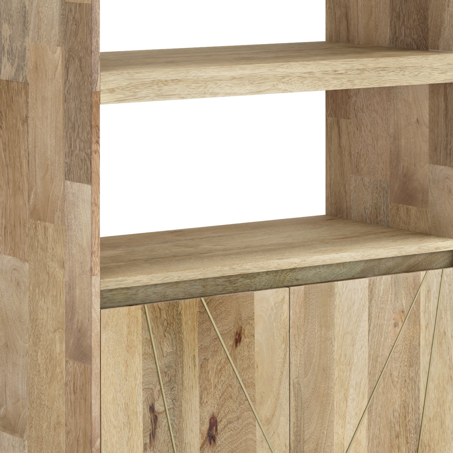 Jager Bookshelf with Doors