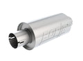 Borla Universal Pro-XS Round S-Type 2.5in Inlet/Outlet Center/Center Notched Muffler 400497