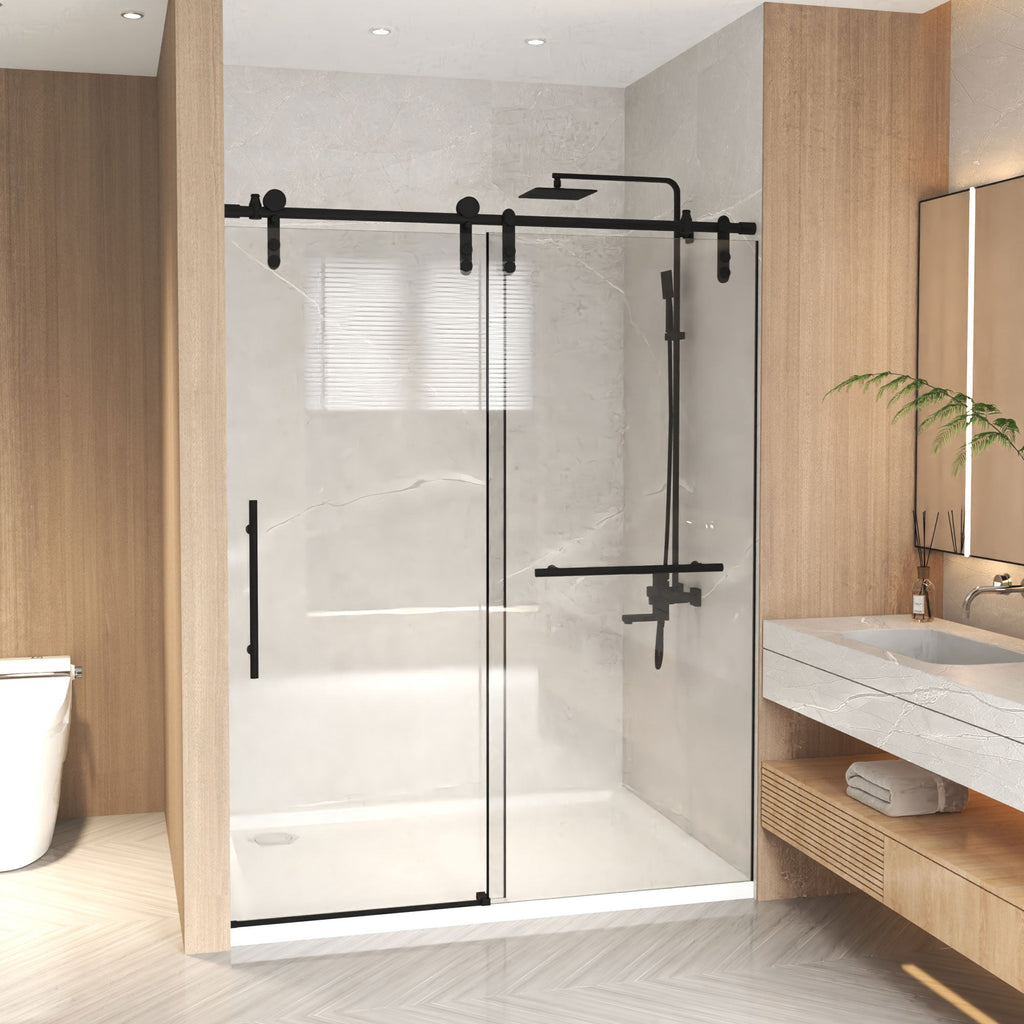 Frameless Sliding Shower Door - 44-48" x 76" H