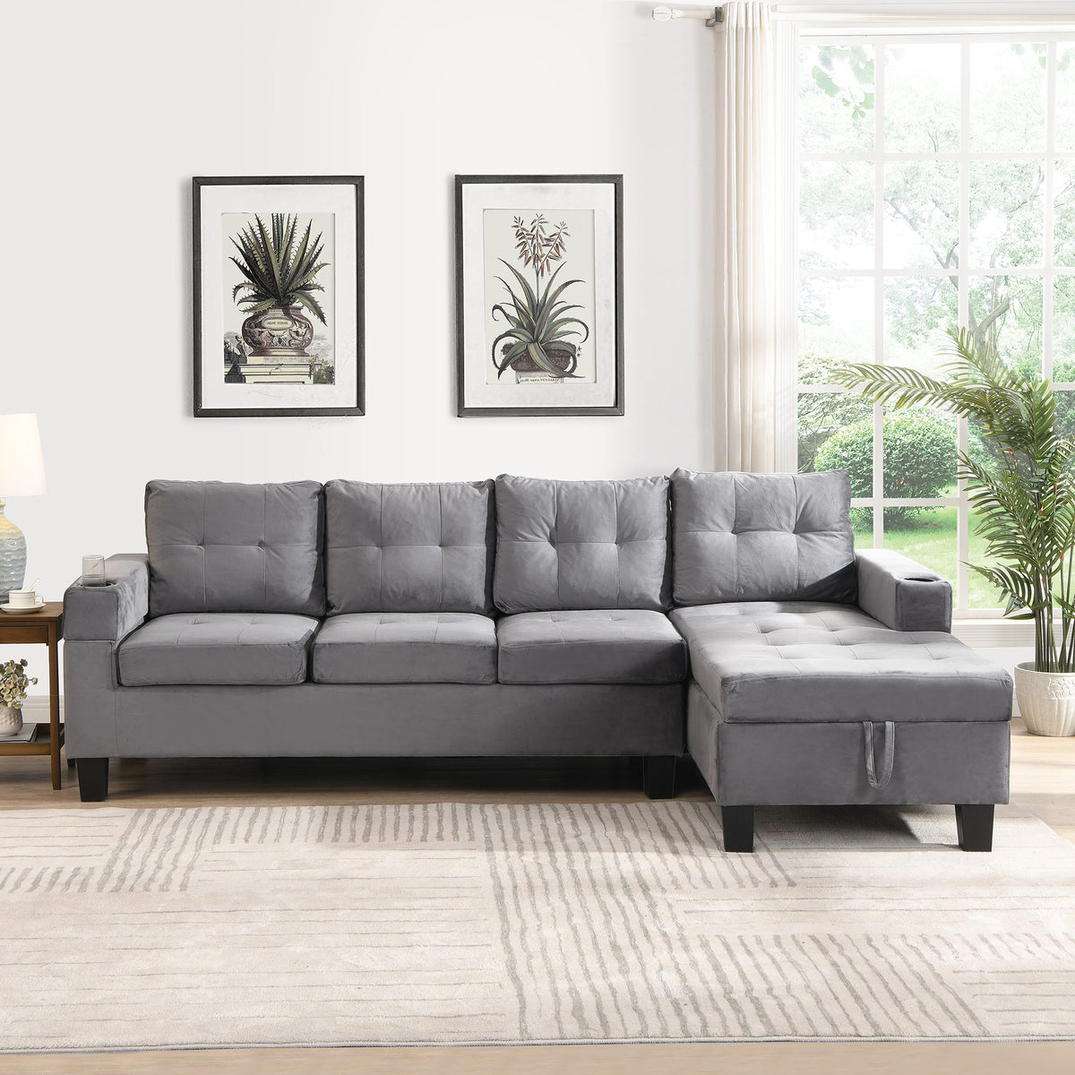 Sectional Sofa Set for Living Room