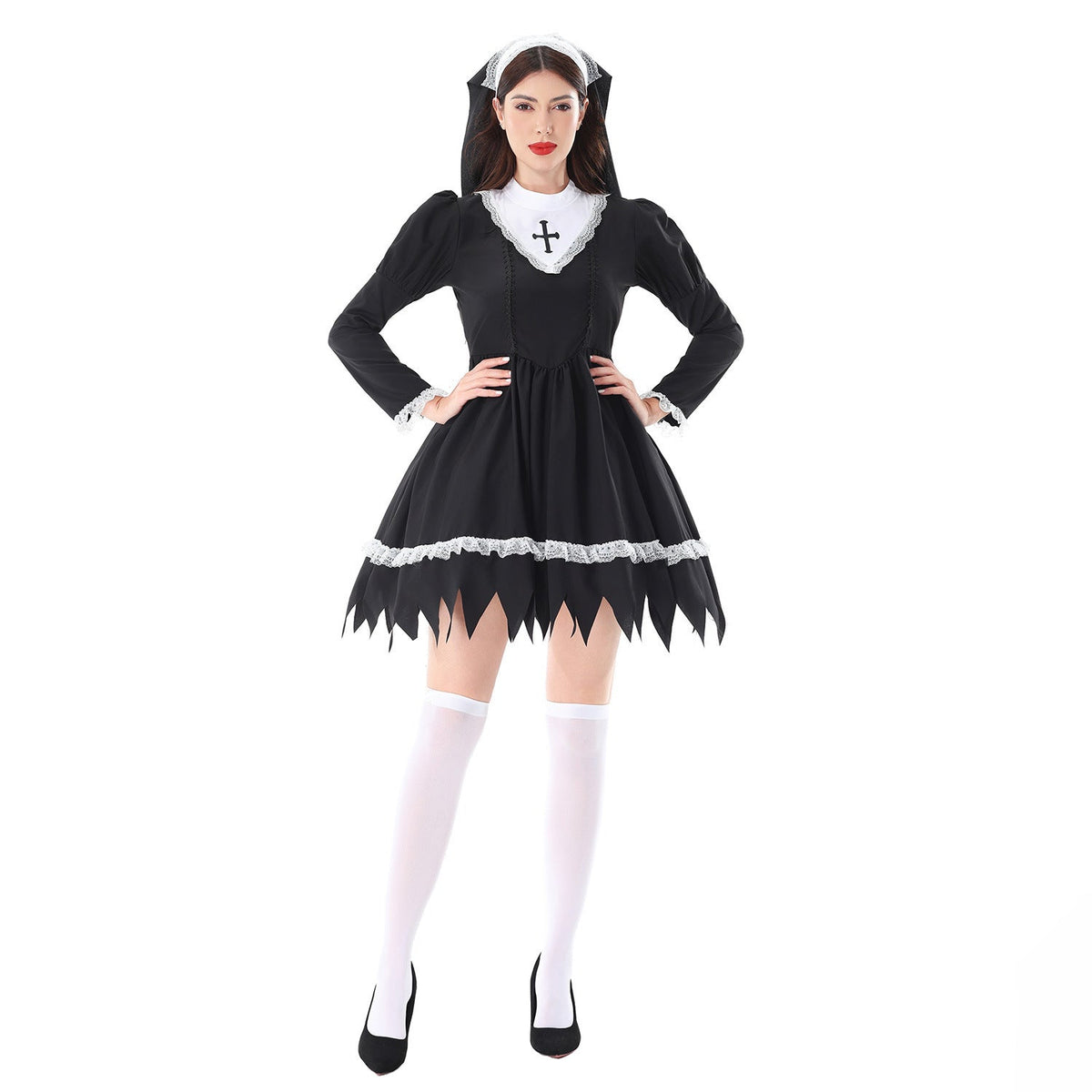 Halloween Vampire Dark Gothic Ghost Dress For Women