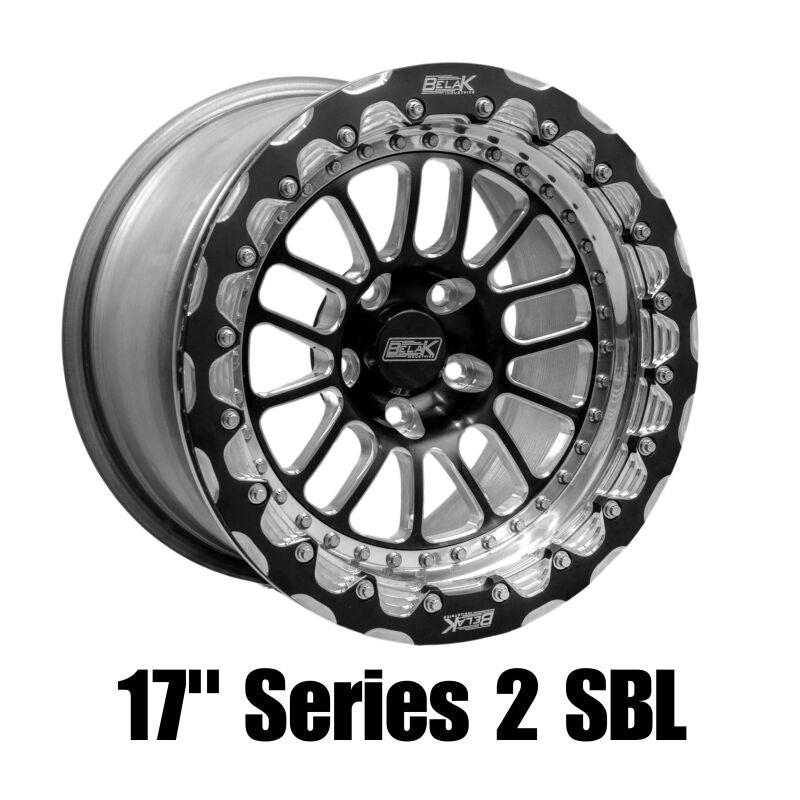 Belak Wheels Belak 17x11 / 6.25in BS / 5x4.75 BP / High Pad / Series 2 Wheel - Single Beadlock 17115745S26BS-SBL