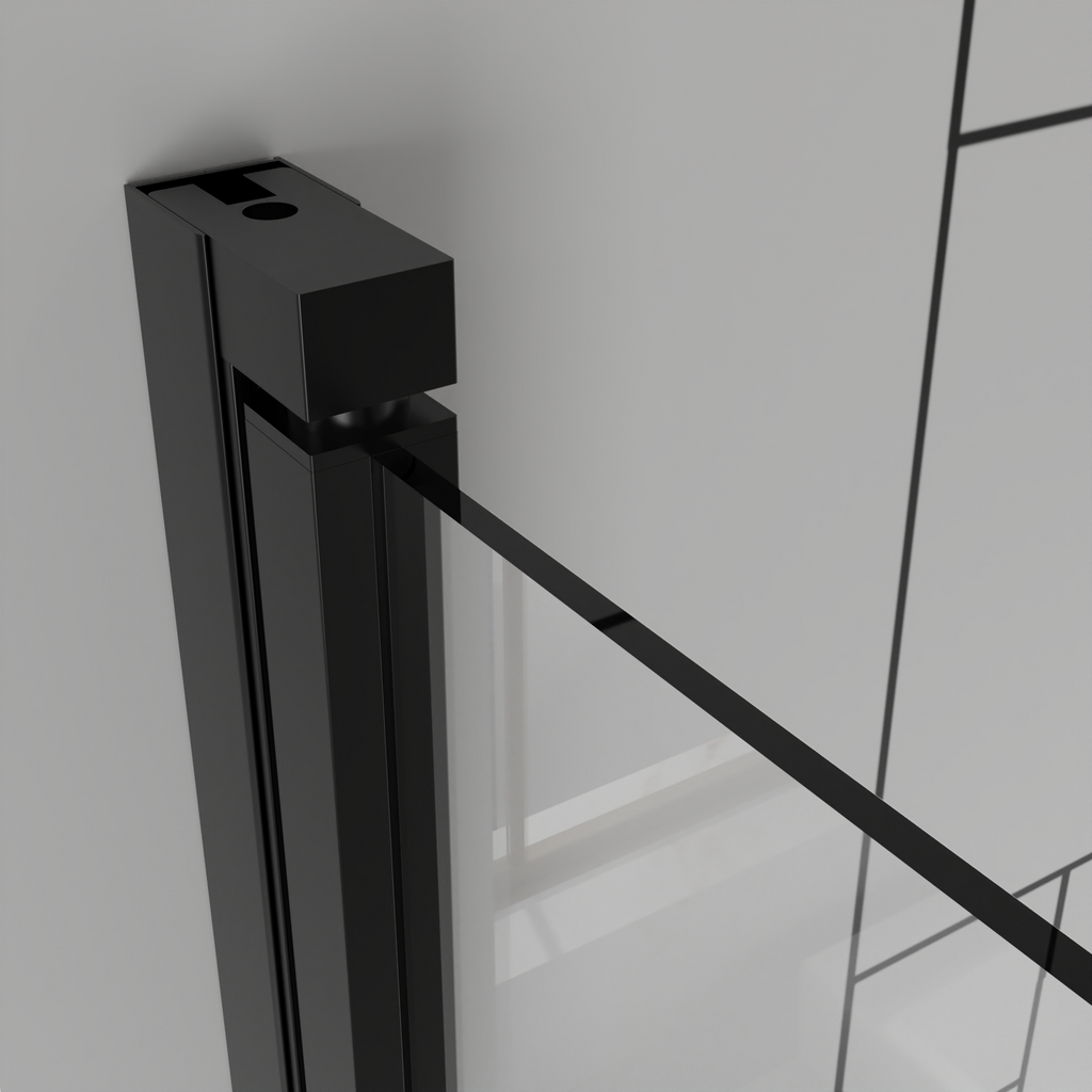 Goodyo 30"x 72" Pivot Bifold Frameless Glass Shower Door