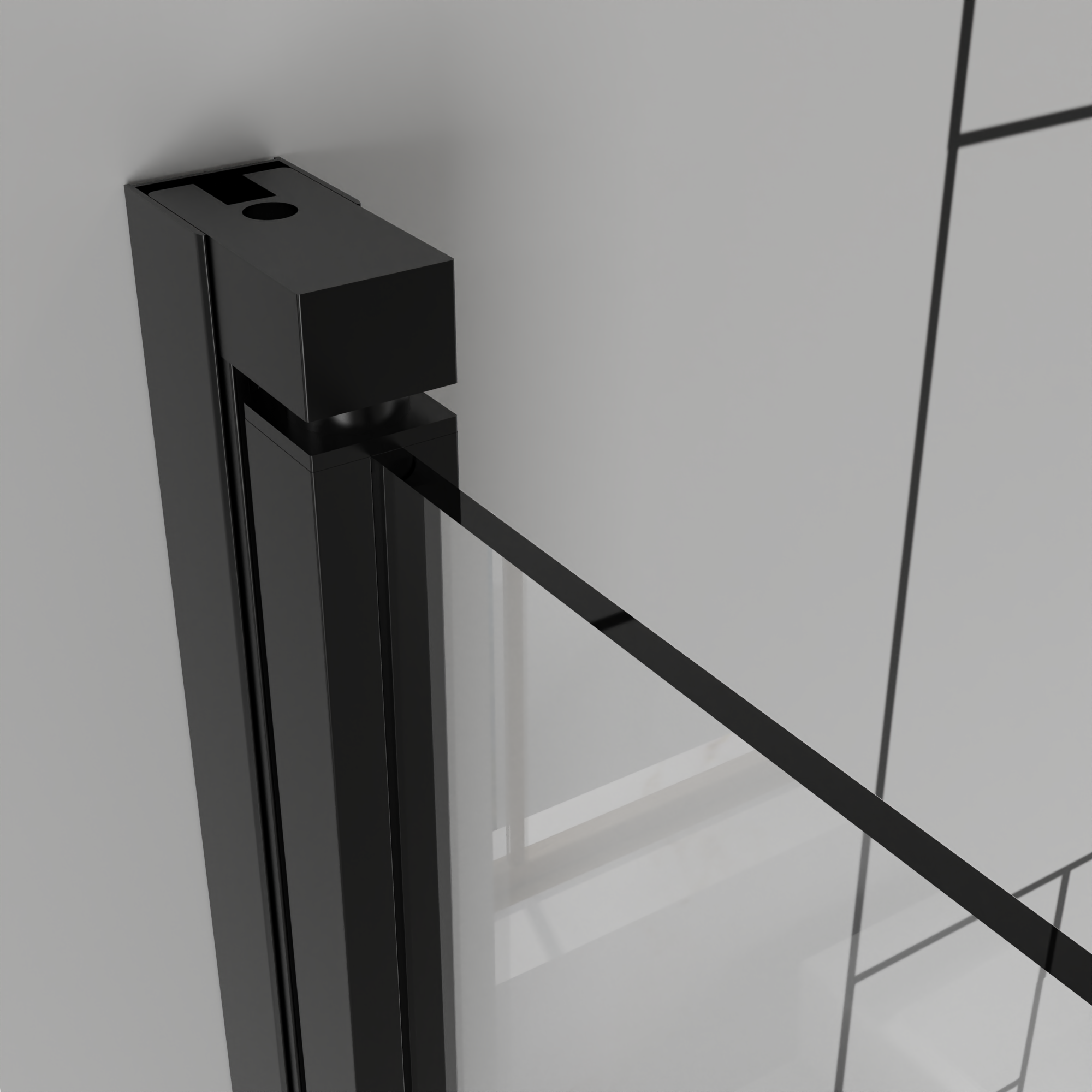 Goodyo 30"x 72" Pivot Bifold Frameless Glass Shower Door