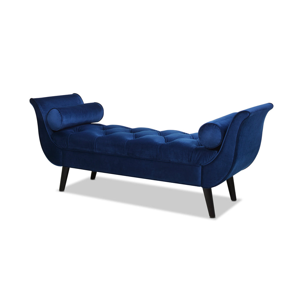 Alma Tufted Flared Arm Entryway Bench