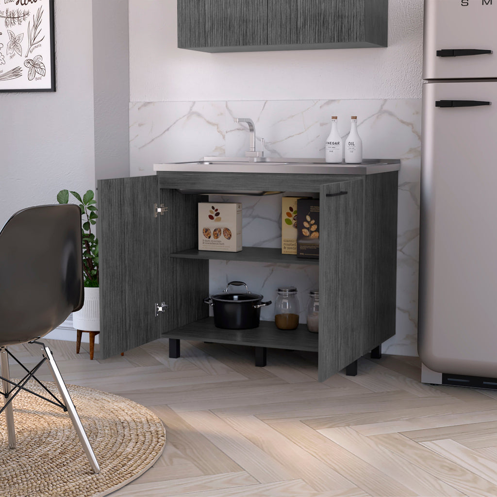 FM Furniture Oklahoma 2 Utility Sink & Cabinet