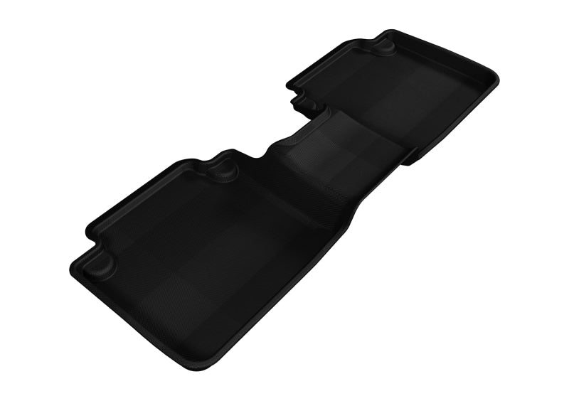 3D MAXpider 2013-2017 Honda Accord Sedan Kagu 2nd Row Floormats - Black L1HD04821509