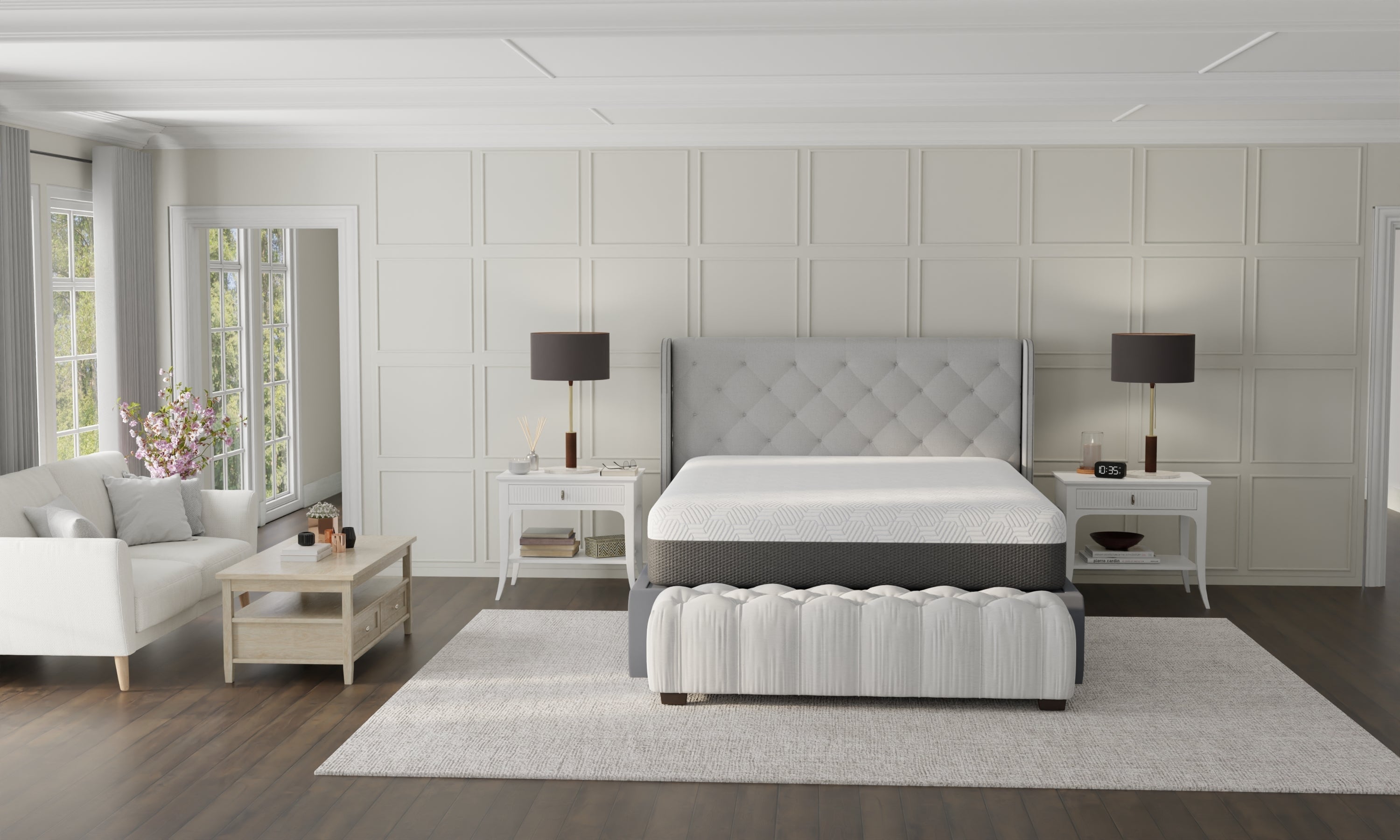 Pur Chill 12" King Soft Mattress With Phase Change Cooling Fabric