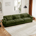 Extra Large 3 Seat Modern Velvet Sofa