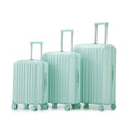 3 Pcs ABS Spinner Wheel Luggage Set