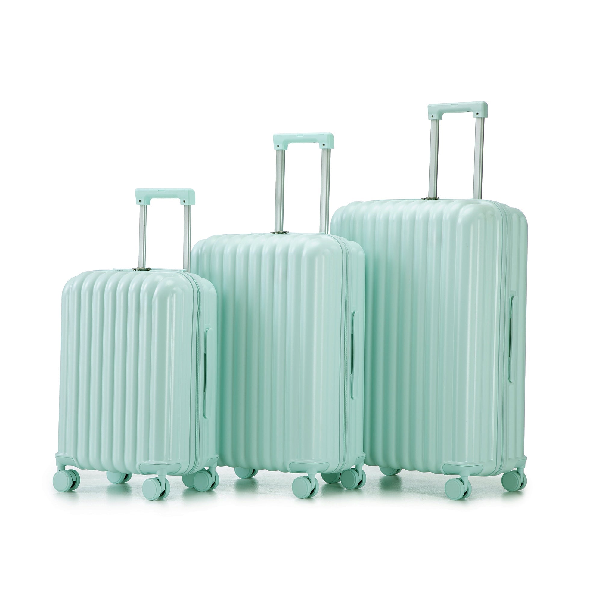 3 Pcs ABS Spinner Wheel Luggage Set