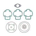 Athena 03-04 Aprilia SR 50 Complete Gasket Kit w/O-Rings (Excl Engine Oil Seal) P400480700059