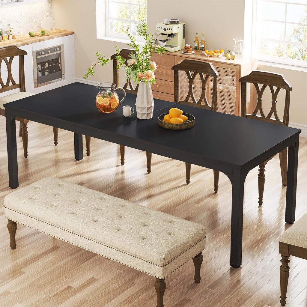 Modern Black Dining Table