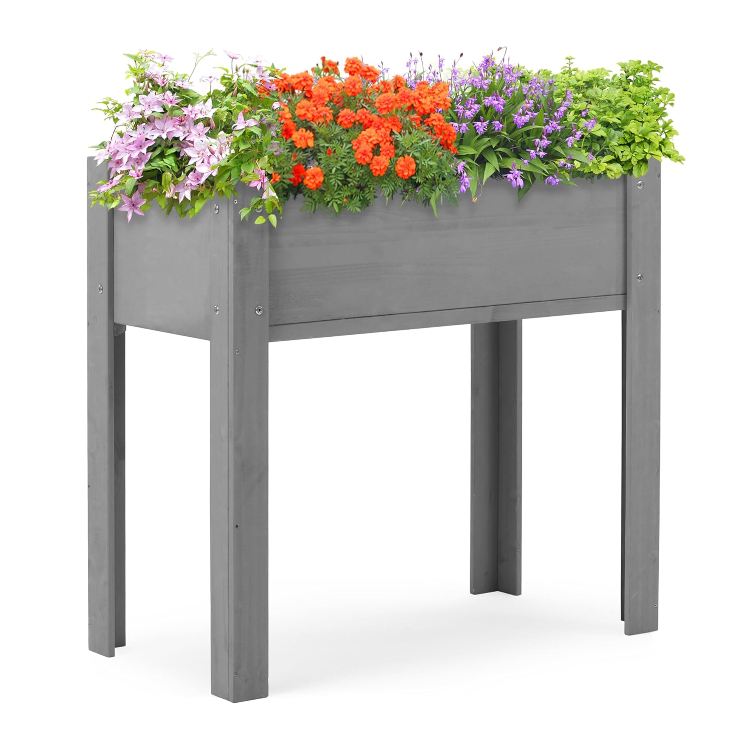 31x31x16 Inch Raised Garden Bed With Legs