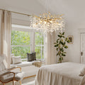 8-Light Chandelier Crystal Ceiling Lamp