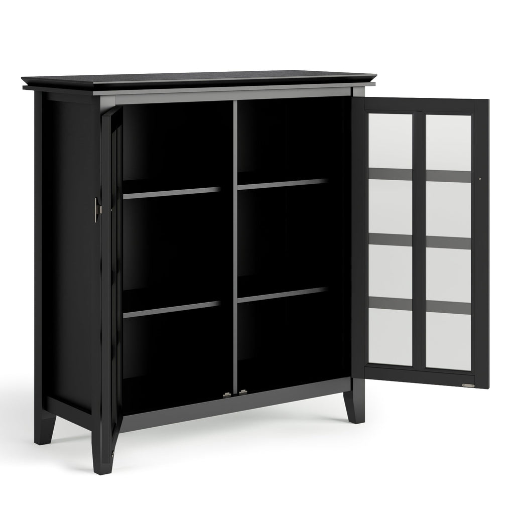 Artisan 38 Inch Wide Solid Wood Medium Storage Cabinet
