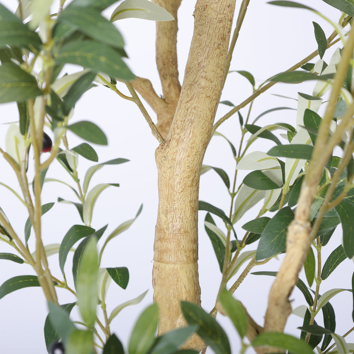 8.2FT Artificial Olive Tree With Big Decorative Planter