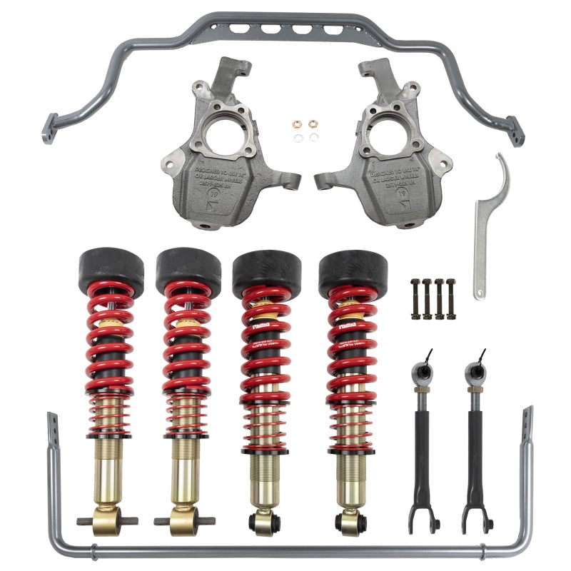 Belltech 21+ GM SUV SWB ONLY Height Adjustable Front Coilovers & Anti-Swaybar Set 1104HK