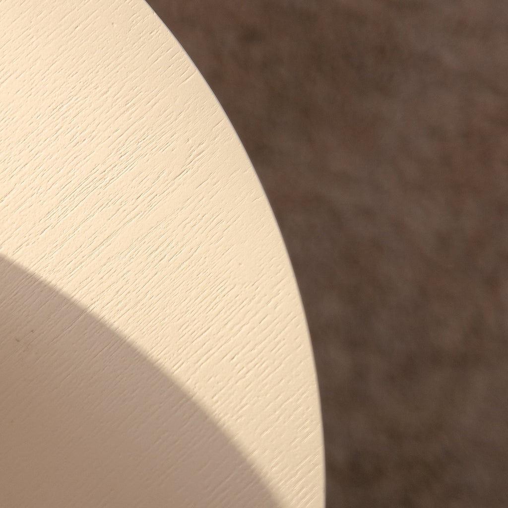 Beige Nesting Coffee Table Set of 2