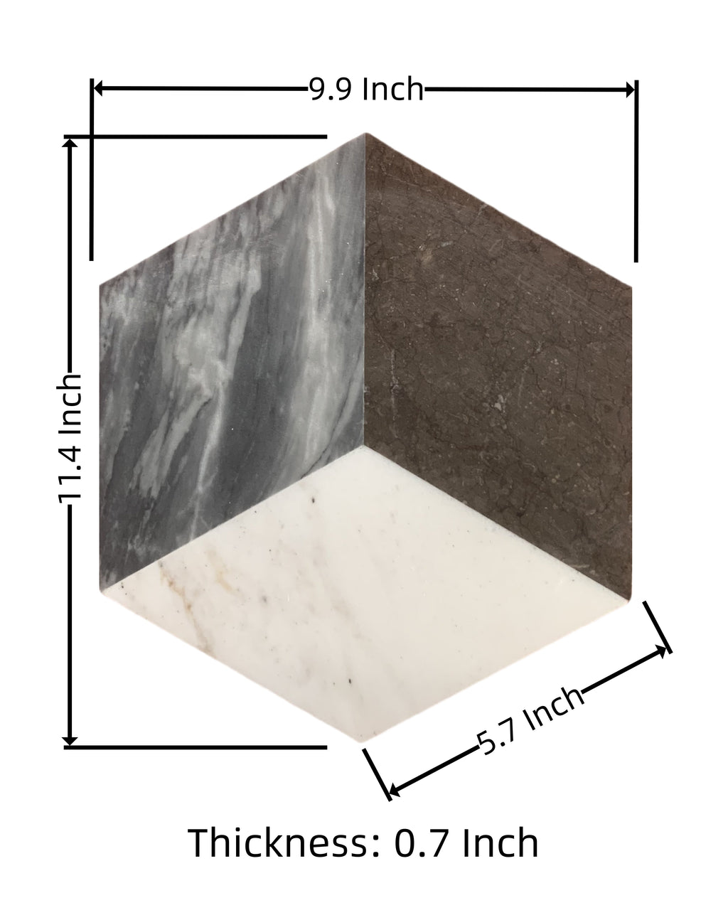 Hexagon Waterjet Marble