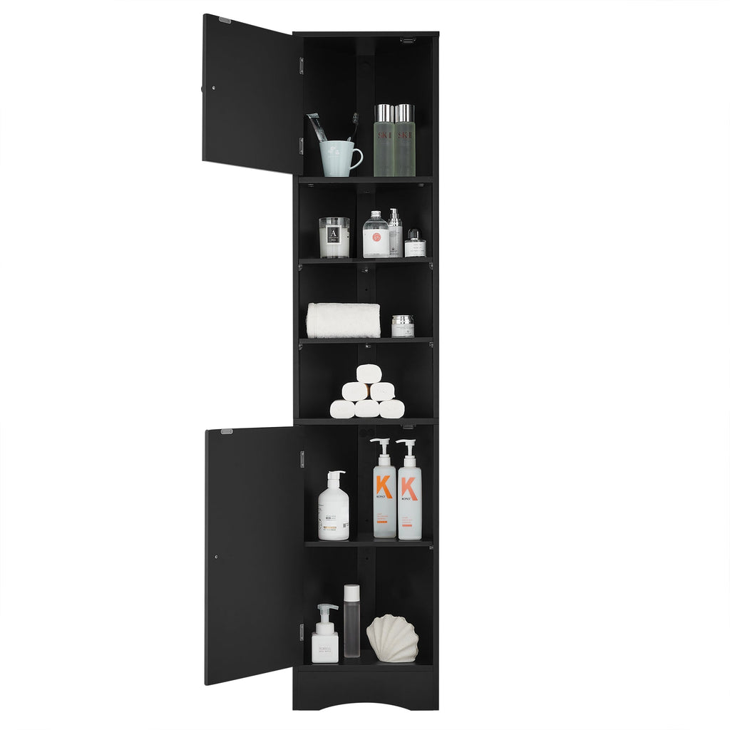 Multi-Functional Corner Cabinet Tall Bathroom Storage