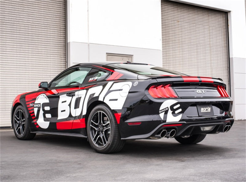 Borla 2018 Ford Mustang GT 5.0L AT/MT 3in ATAK Catback Exhaust w/ Valves 140743