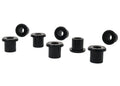 Whiteline Plus 86-11/05 Toyota Frontier / 2/97-11/05 XTerra Rear Spring - Eye Rear & Shackle Bushing W71060