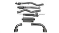 Corsa 12-14 BMW 335i Sedan AWD F30 3in Polished Touring Dual Rear Single 3.5in Tip Cat-Back Exhaust 14938