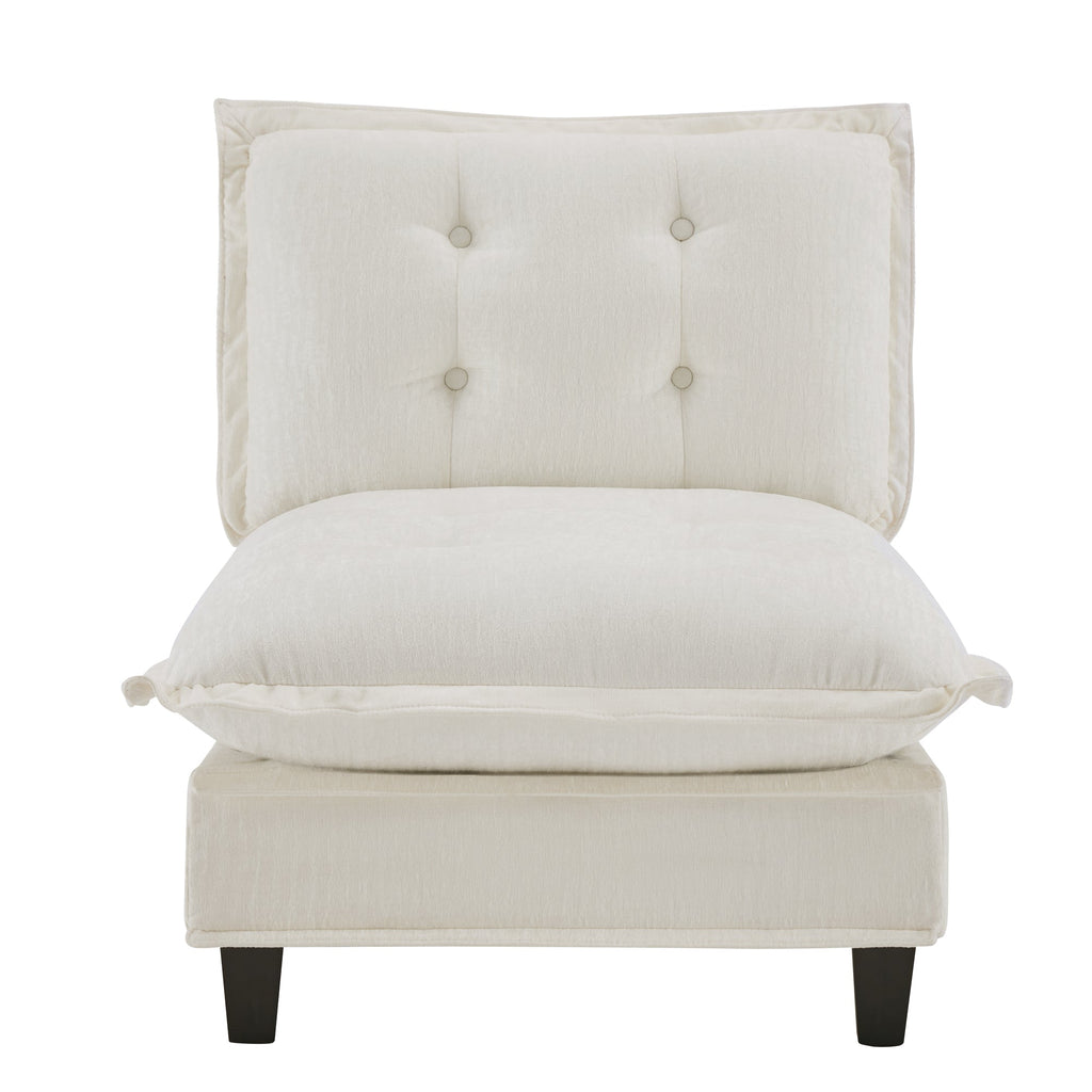 73 Armless Sofa Chenille