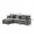101.9-Inch Three-Seater Sofa