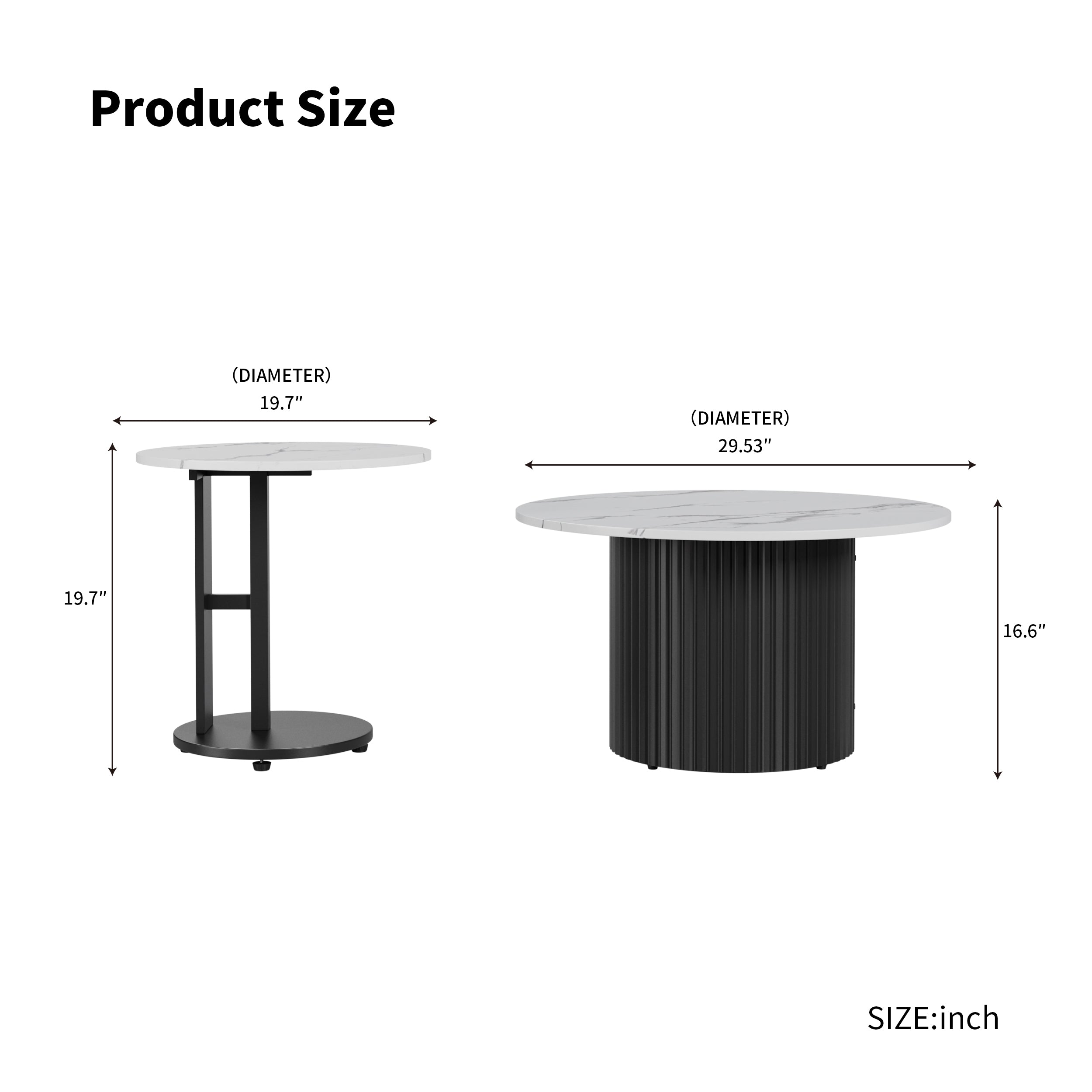 Coffee Table Set of 3