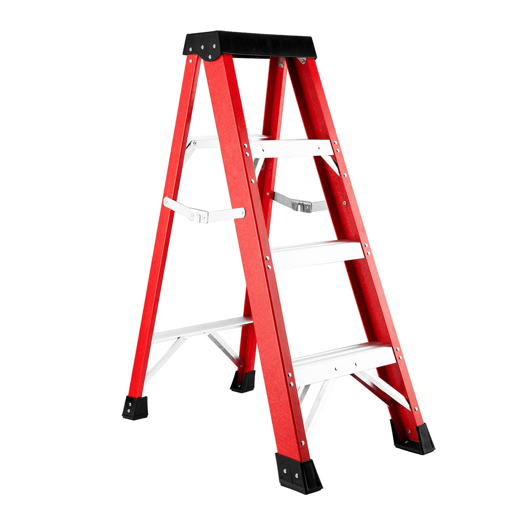 Fiberglass Single-Sided Stepladder