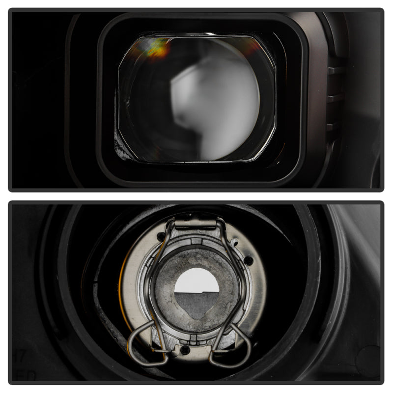 SPYDER Signature 20-21 Ford F150 (Halogen Model) Proj. Headlights - Black (PRO-YD-FF15021HALSI-BK) 5088703