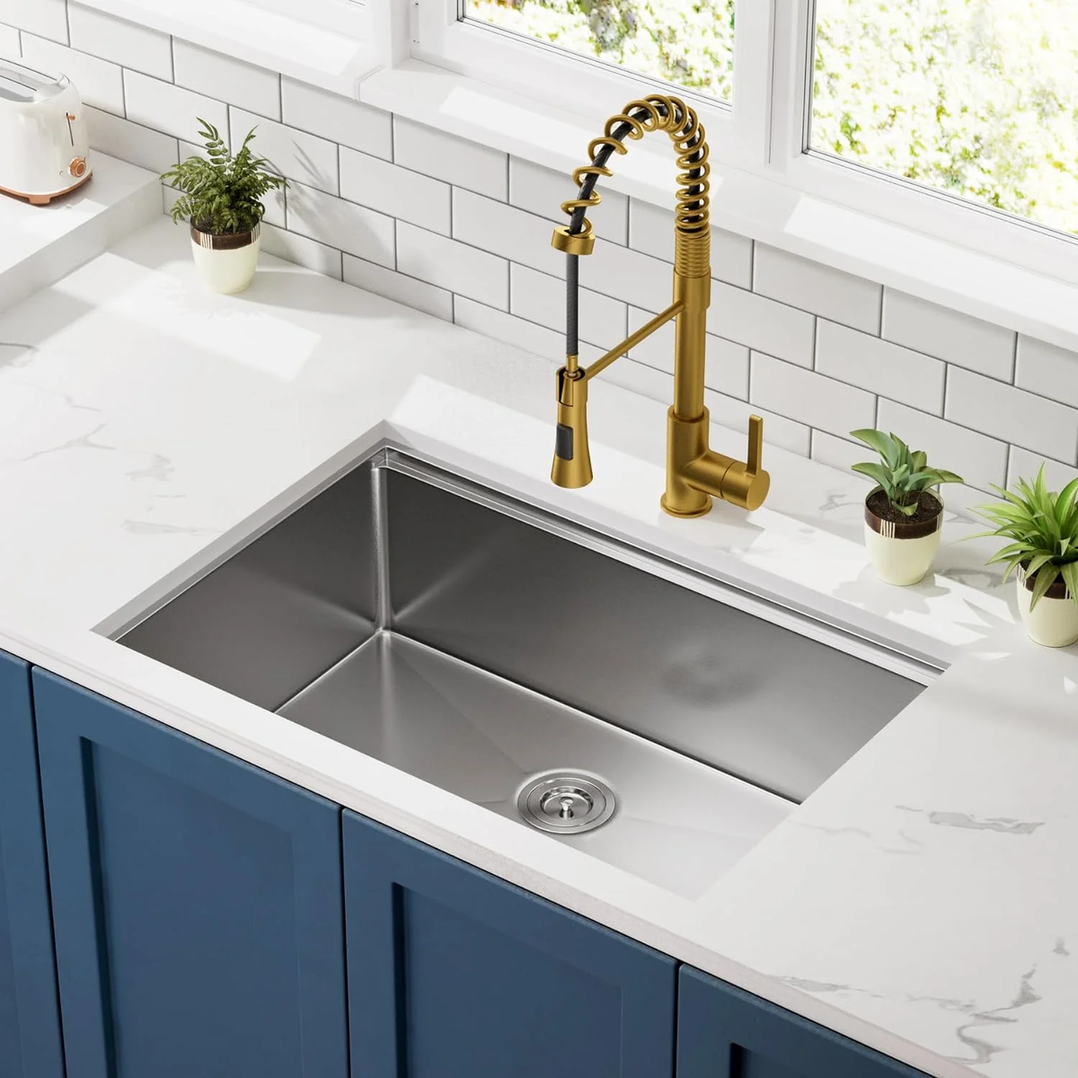 32 x 18 Inch Undermount Workstation Sink