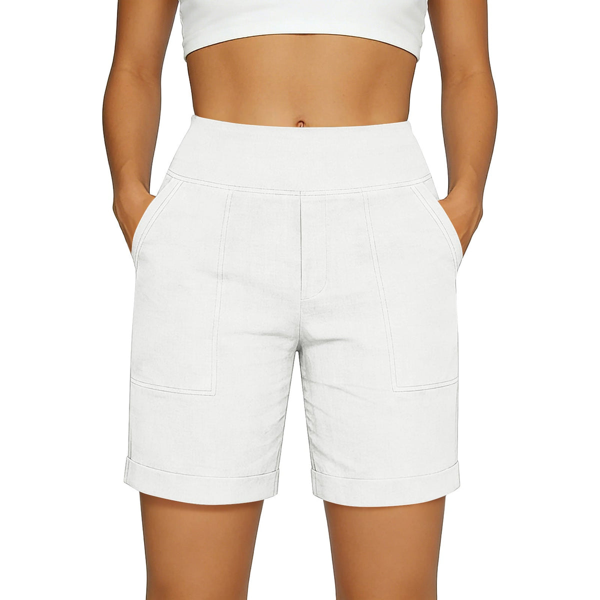 Womens Loose-fitting Breathable Straight-leg Lounge Pants