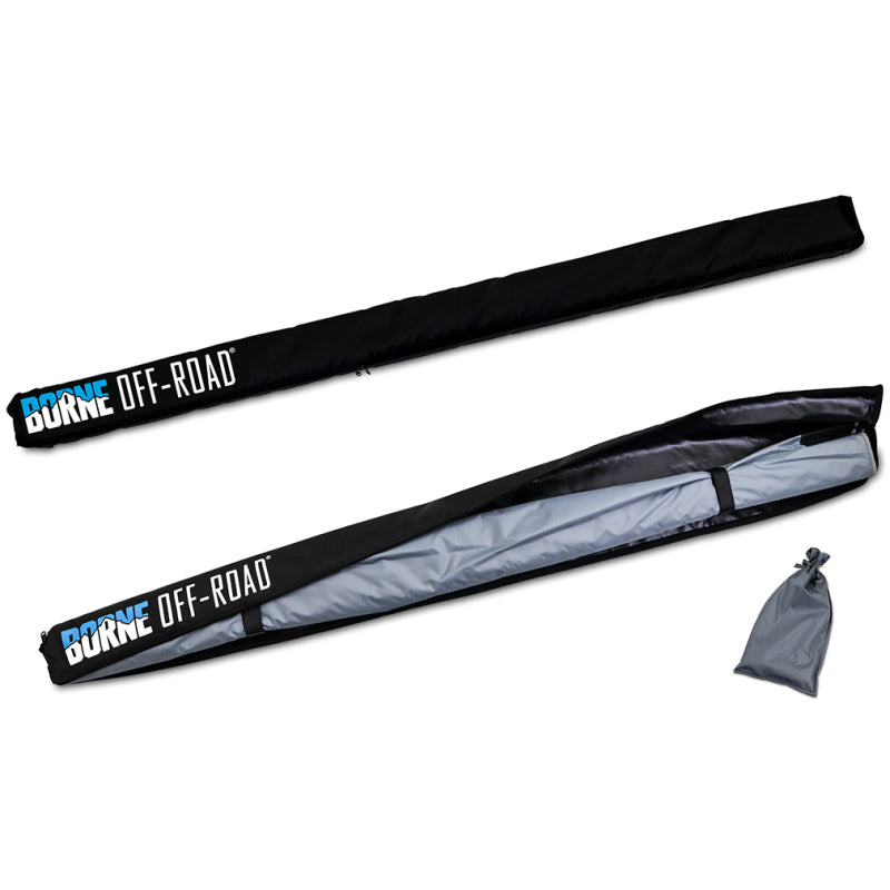 Borne Off-Road Rooftop Awning 79in L x 98in D Grey BNAW-79-98GR