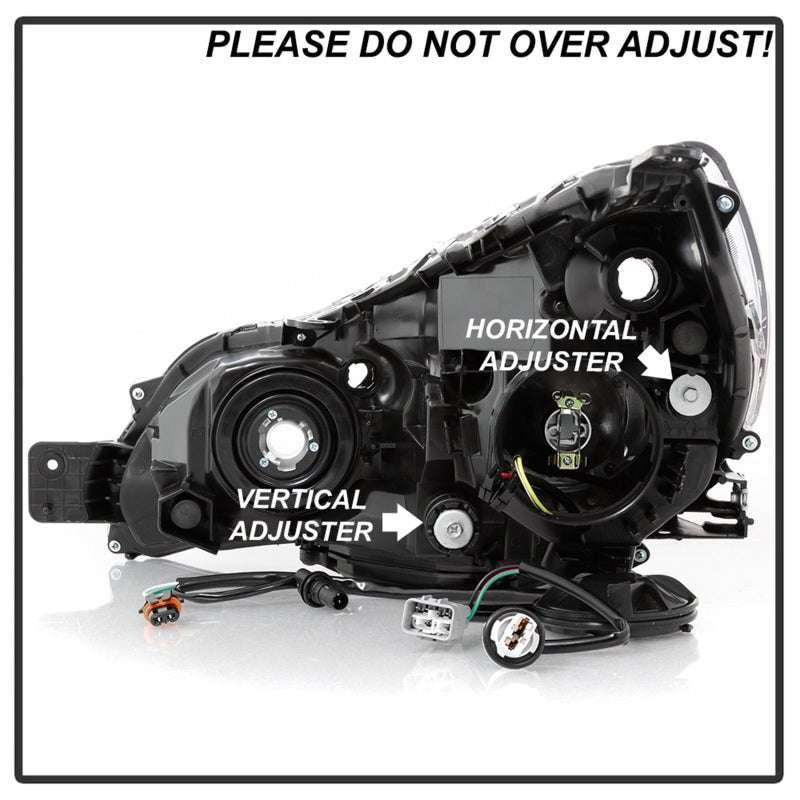 SPYDER xTune 13-14 Subaru Legacy/Outback OEM Style Headlights-Black (HD-JH-SLEG13-AM-BK) 9042317