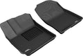 3D MAXpider 2018-2020 Hyundai Kona Kagu 1st Row Floormat - Black L1HY09211509
