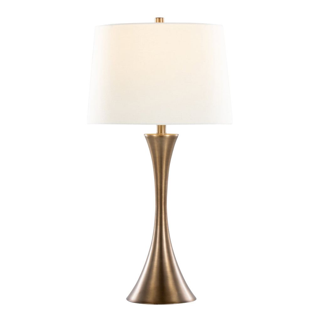 29" Contemporary Metal Table Lamp