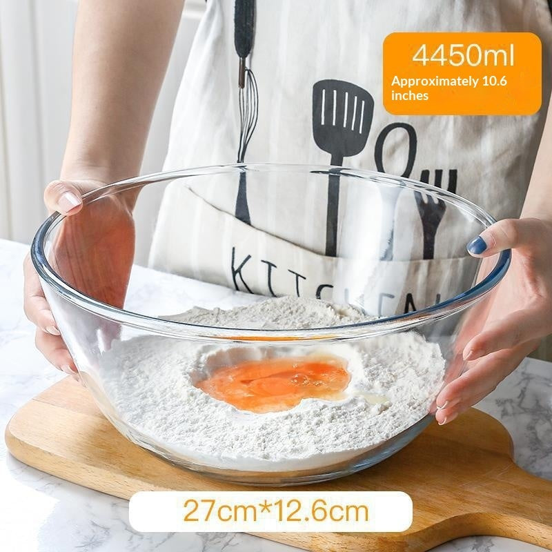 Household High-borosilicate Glass BowlCrystal Glass Instant Noodle Bowl