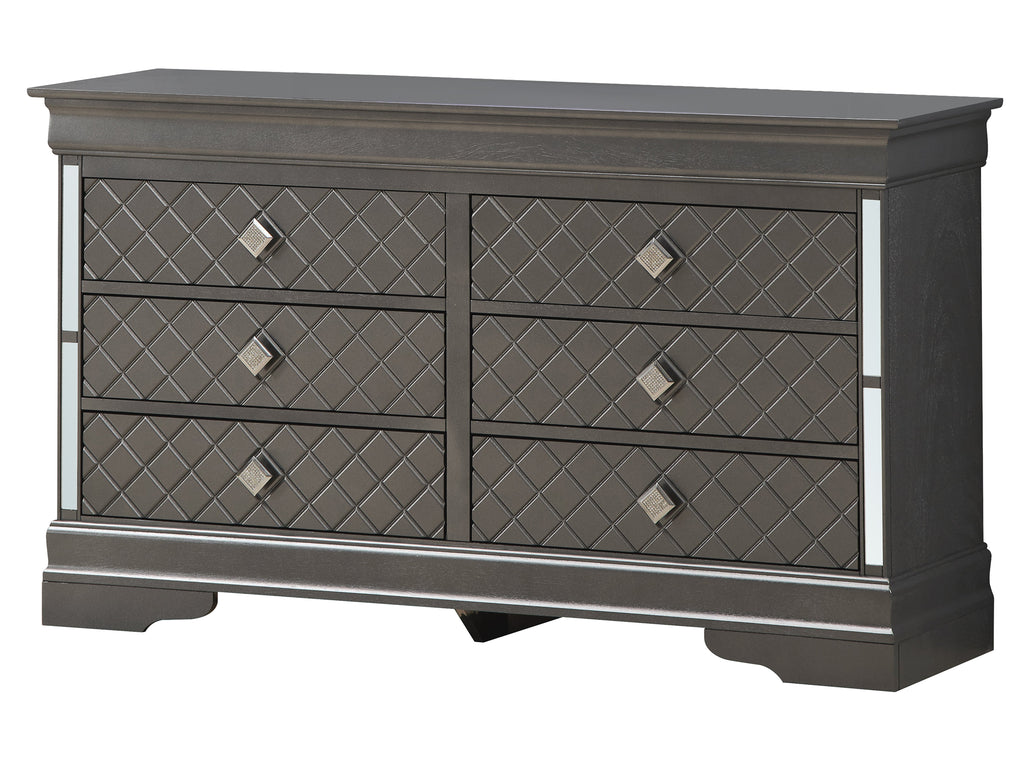 Verona G6702-D Dresser - Metallic