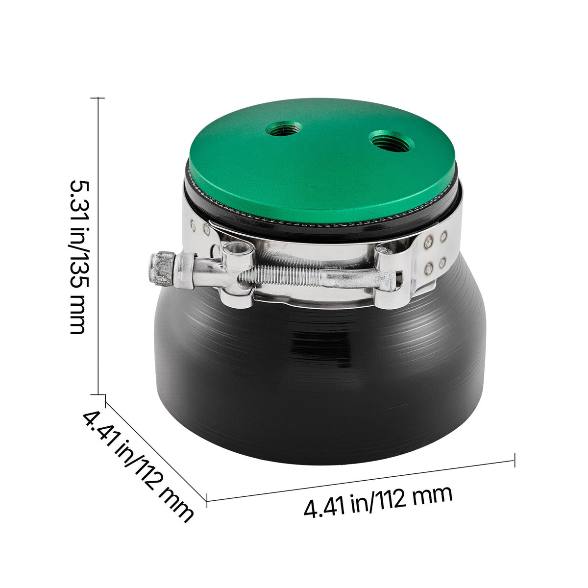 Turbo Boost Leak Tester with 4" & 3" Aluminum End Cap